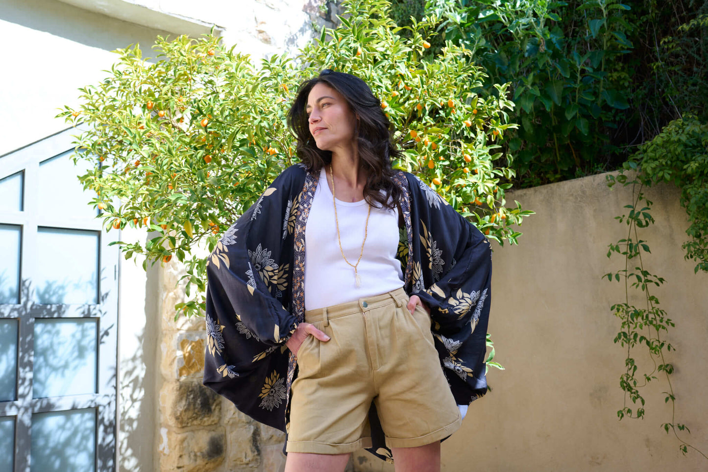 NUKI - Mini long kimono