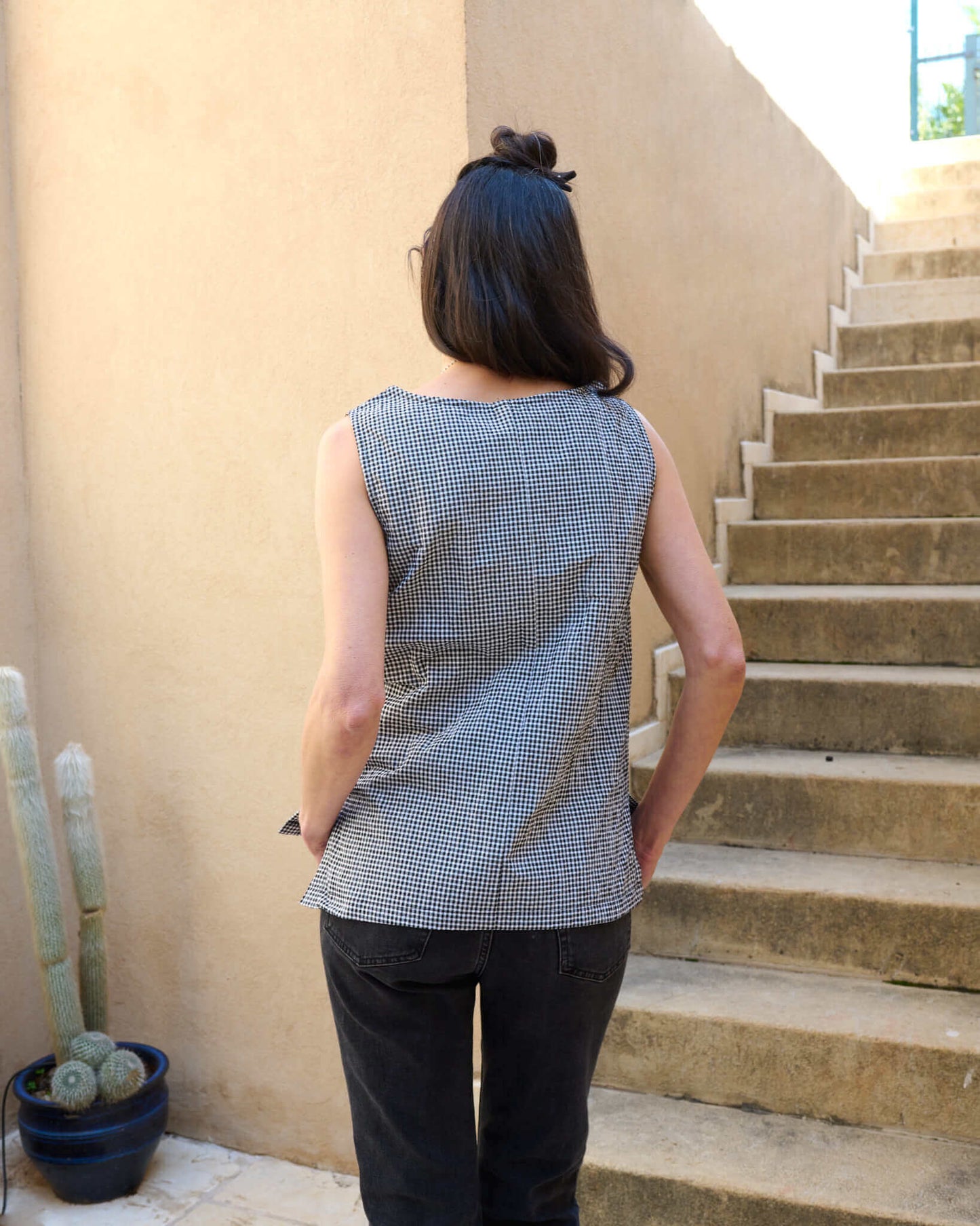JULIE - Crew neck tank top